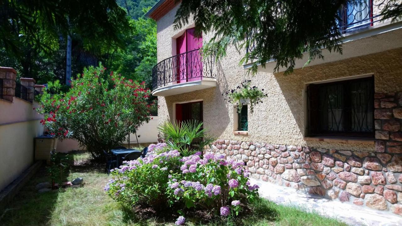 Appartement 48 M2 Avec Jardin Au Rdc Dans Villa A 5 Min A Pied Des Thermes De Vernet-Les-Bains, Location De Samedi A Samedi Eksteriør billede